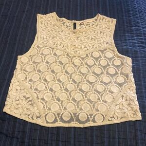 Cotton‎ Candy dressy lace tank top